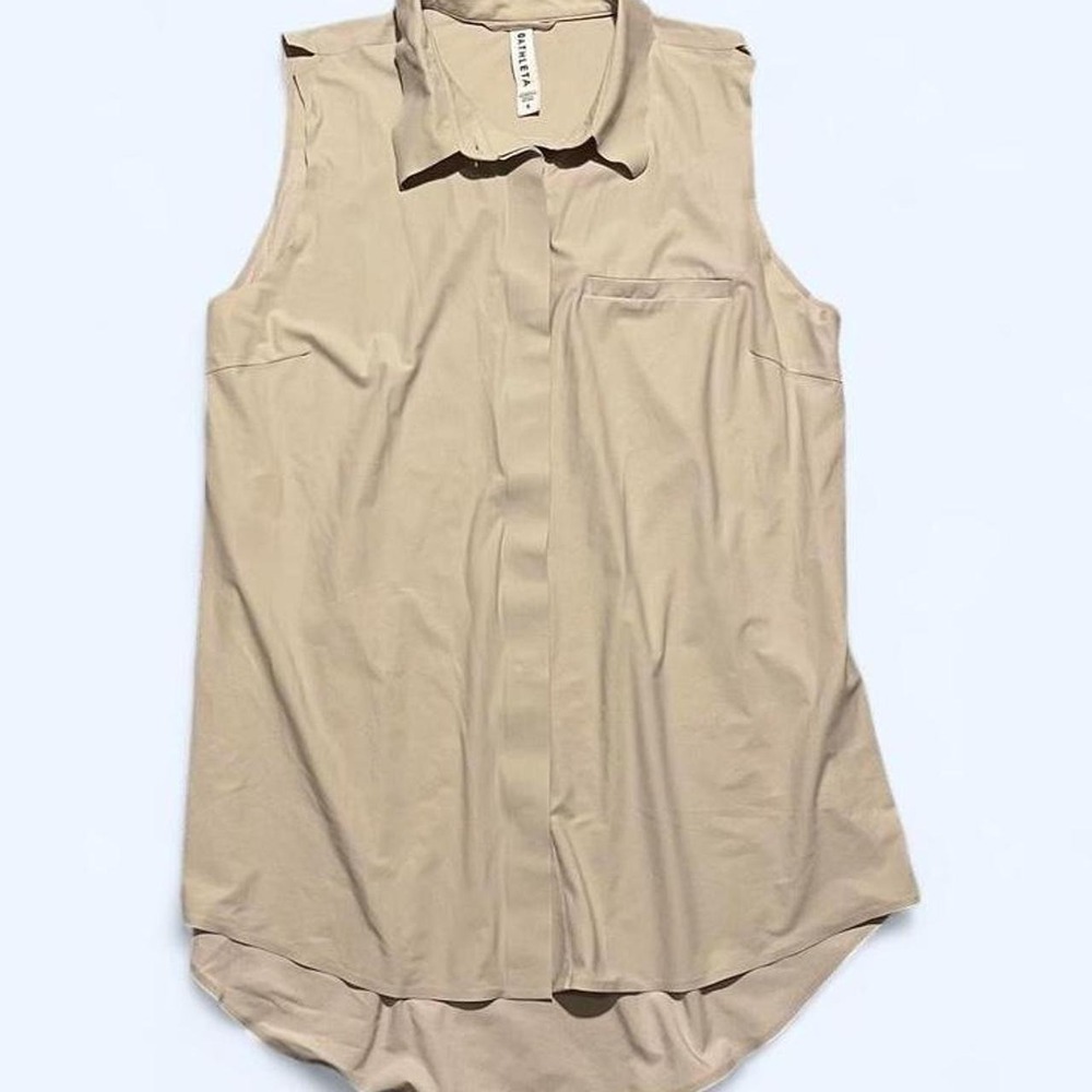Athleta Urbanite Tank Top Cream Blouse size S‎